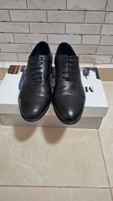 Мъжки официални обувки от естествена кожа