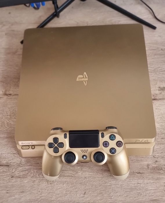 Sony PlayStation 4 Slim Gold 500GB + DASTAVKA BEPUL
