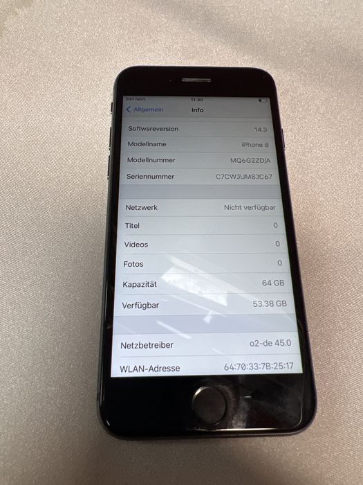 Iphone 8 64gb комплект
