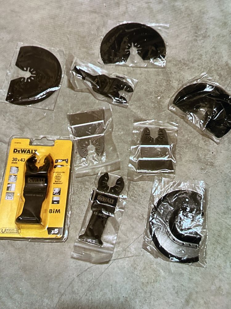 Accesorii multitool DWE315/DCS355, noi, oiginale-DeWALT.
