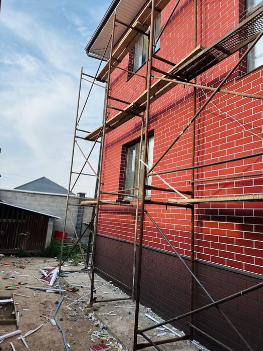 Леса мен опалубка жеткіземіз, аренда доставка