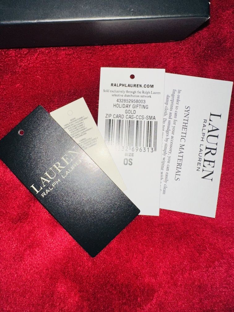 Lauren Ralph Lauren cardholder ,портмоне за карти  с цип.