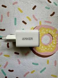 Incarcator retea Anker 521 Nano Pro 40W, 2x USB-C, Alb