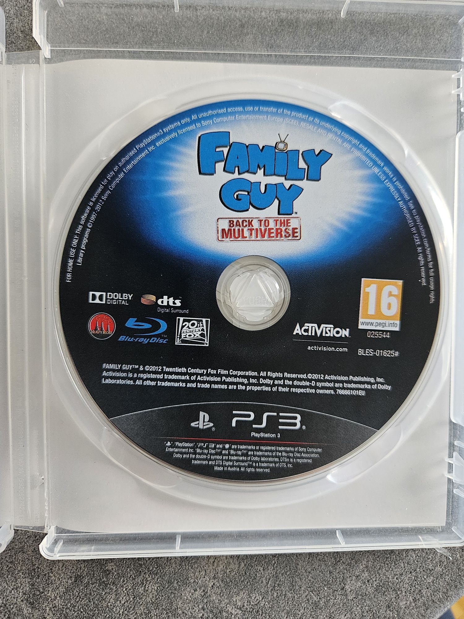 Vand cd joc Family guy ps3