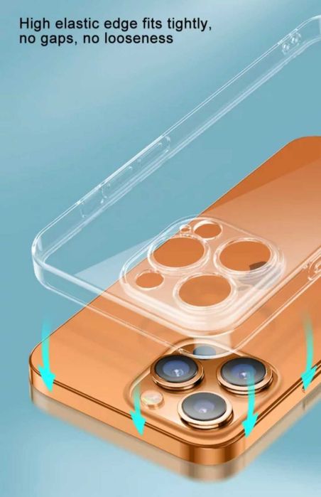 Husa Slim iPhone 13 Pro / 13 Mini cu Protectie Camera