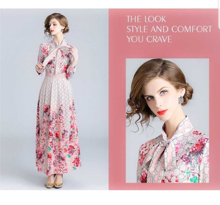 Gucci/Рокля-рокля,коприна