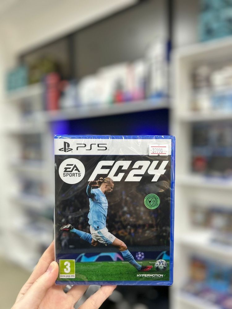 FC 24 для PS4/PS5 новый запечатанный диск