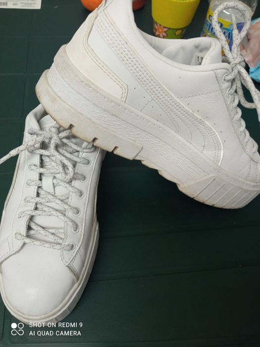 Маратонки Puma естествена кожа