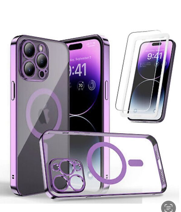 Iphone 14/15/16E/17 PRO MAX PLUS AIR Husa Magsafe Protectie Camera 0,2