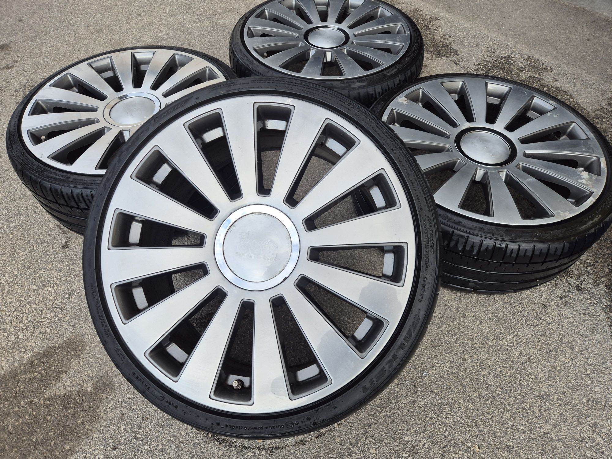 5х112/19 5х100/19 с гуми Ауди Фолксваген Сеат Шкода 5x112 5x100 19
