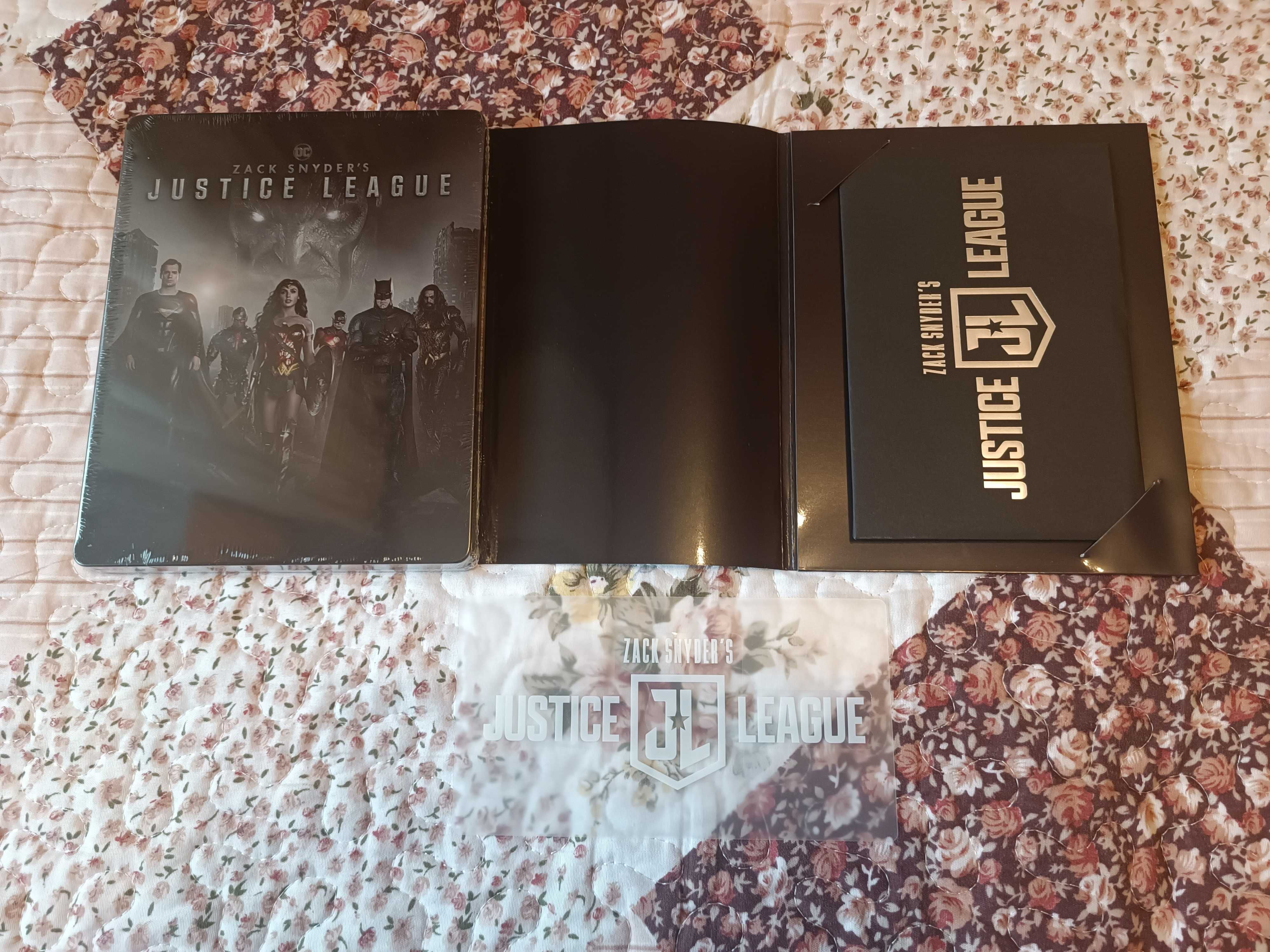 Justice league steelbook exclusiv bluray 4k cu română