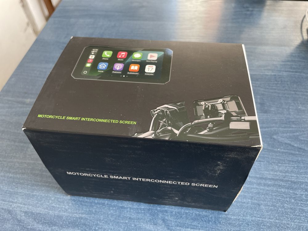 Мото Мултимедия с  CarPlay & Android Auto + TPMS - налягане в гумите!