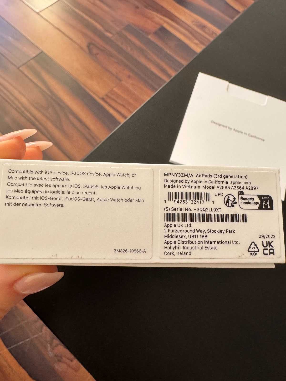 Air Pods(3rd generation) в много добро състояние