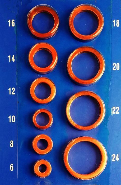 Медни дифтунги комплект 50 бр