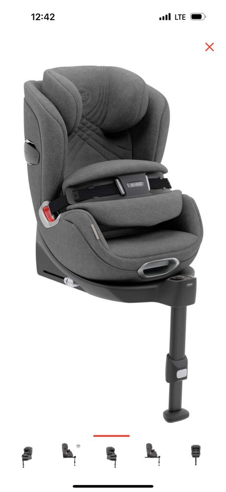 Новое Детское автокресло Cybex Anoris T i-Size Soho Grey