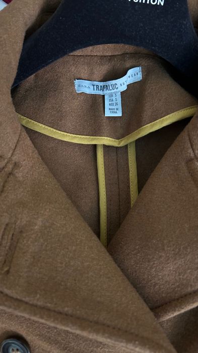 ZARA 51 % вълна дамско палто