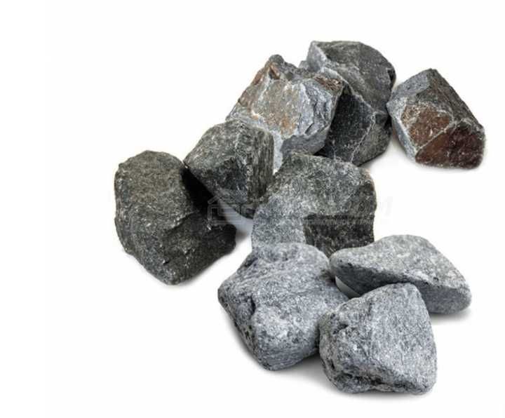 Камни микс (талькохлорит, дунит, кварцит) для бань и саун