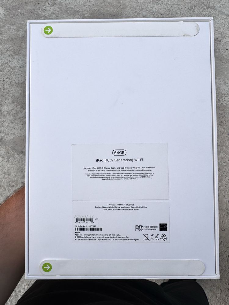 Ipad 10 64gb blue LL/A