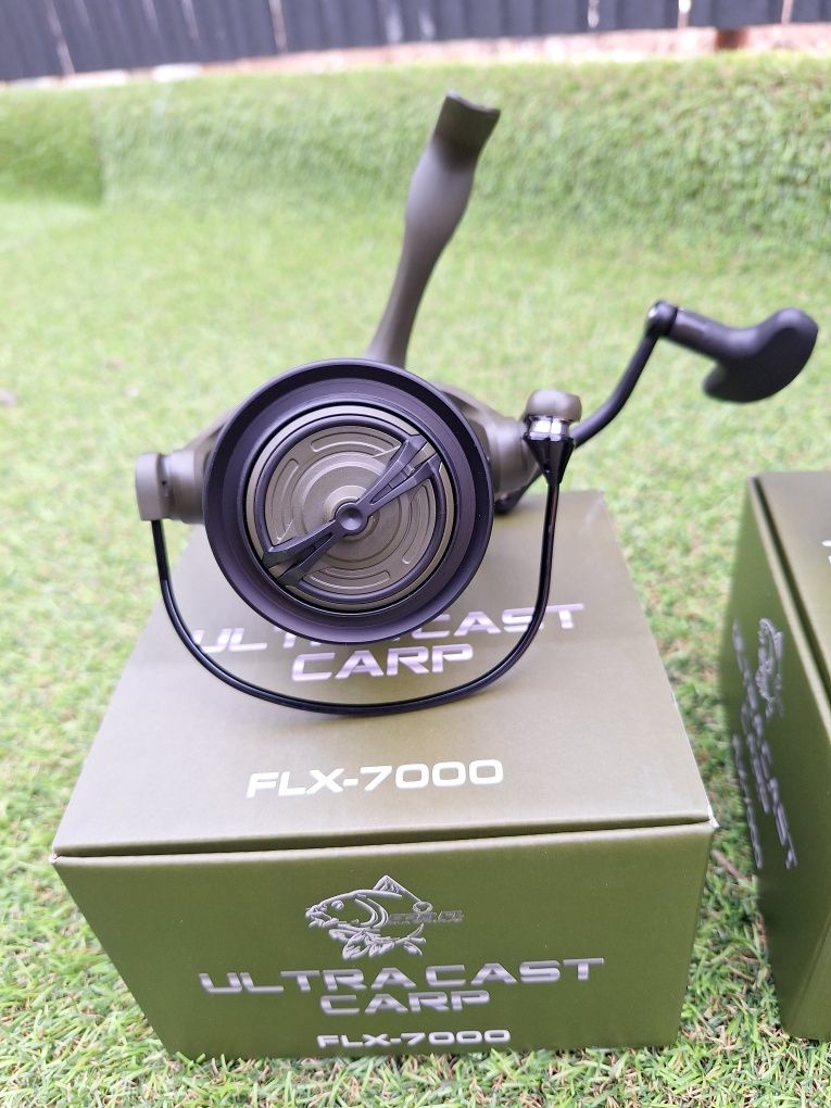 Set 2 mulinete Feeder si crap Fl Ultra Cast Carp Flx 7000 Long Cast