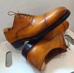 Pantofi oxford de lux 44 44.5 lucrati manual Hammerstein piele natural
