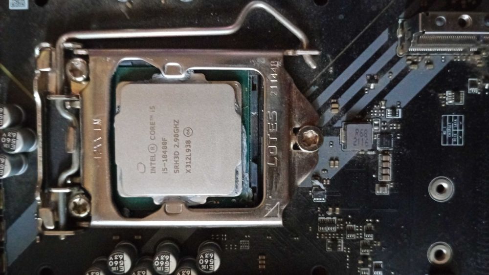 Дъно рам охлаждане процесор