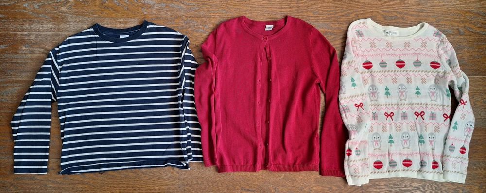 Лот суитчераи за момиче 9-10 години всичко за 25лв общо