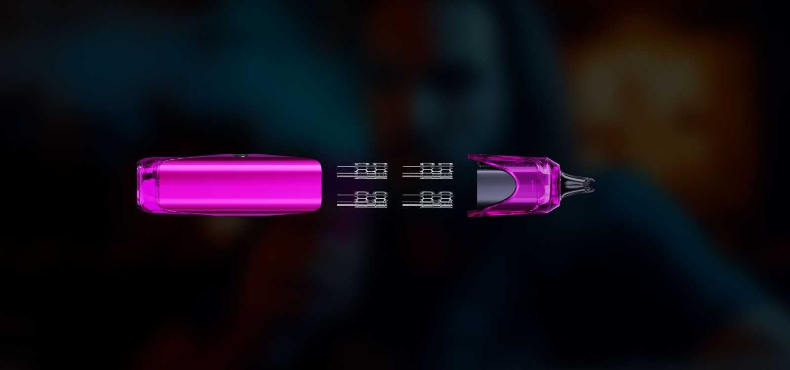 Vape 60.000 Puff cu reglaj Ice & Sweet Carcasa metalica Lux!