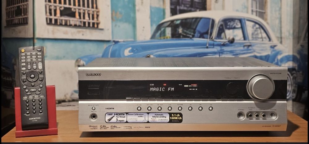 Onkyo TX SR 307 cu HDMI amplificator statie amplituner receiver