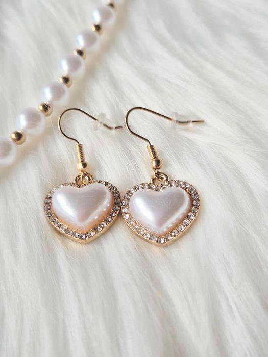 Set Colier Bratara si cercei perle Zara