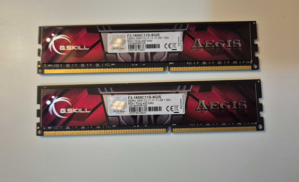 Memorii RAM GSKILL 16GB DDR3 1600MHZ CL11