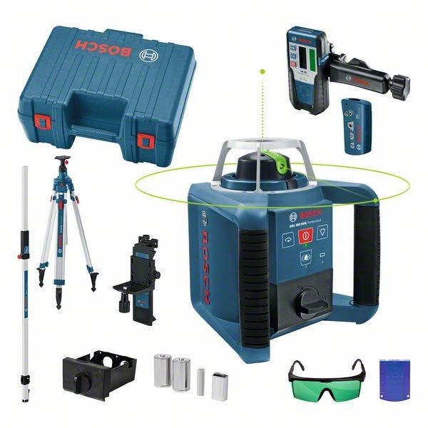Ротационен лазерен нивелир BOSCH GRL 300 HVG Professional - 100m