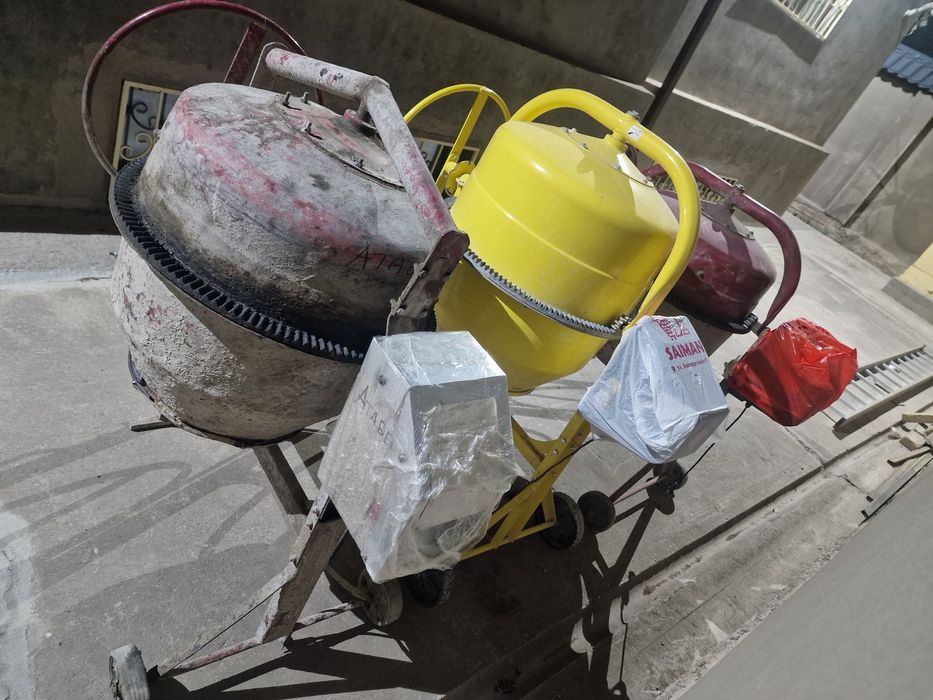 Аренда бетономешалки 180,200,230л.  Доставка бесплатно в сутки 3500т