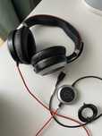 Casti Jabra noise cancelling USB si Jack microfon