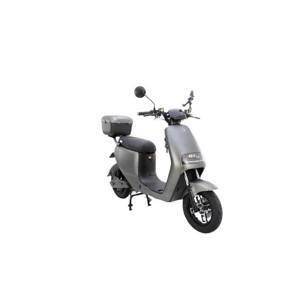 Scuter electric 900 W, autonomie 90 km, viteză maxima 25 km/h, alb