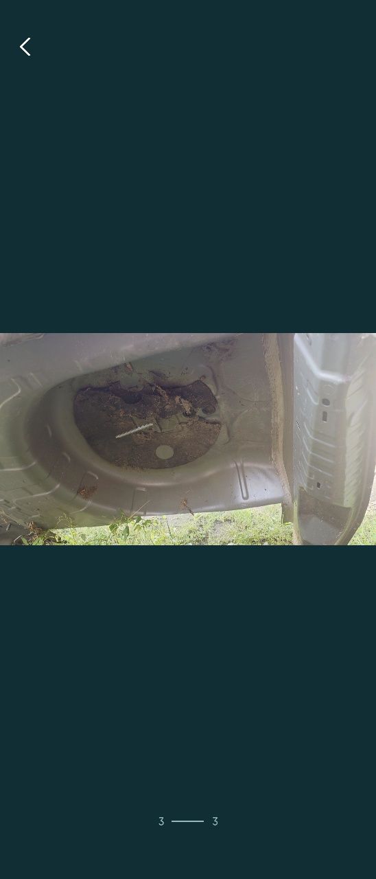 Шевроле кобальт задня панель