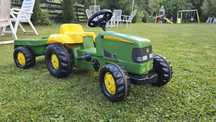Tractoras cu pedale John Deere Rolly Toys