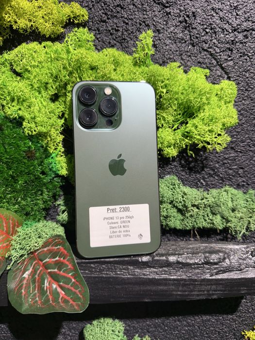iPhone 13 pro 256gb Green 100% Neverlocked/Fact+Garantie