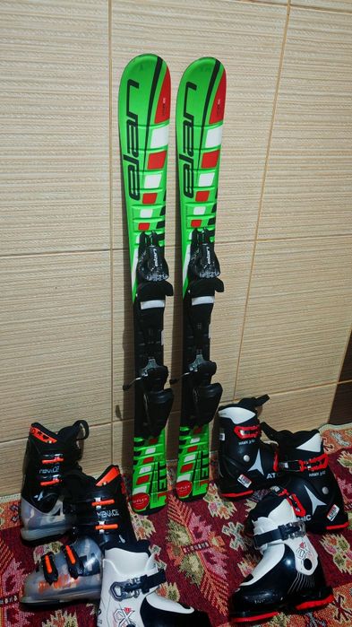 Set schiuri 100 elan -clapari ski