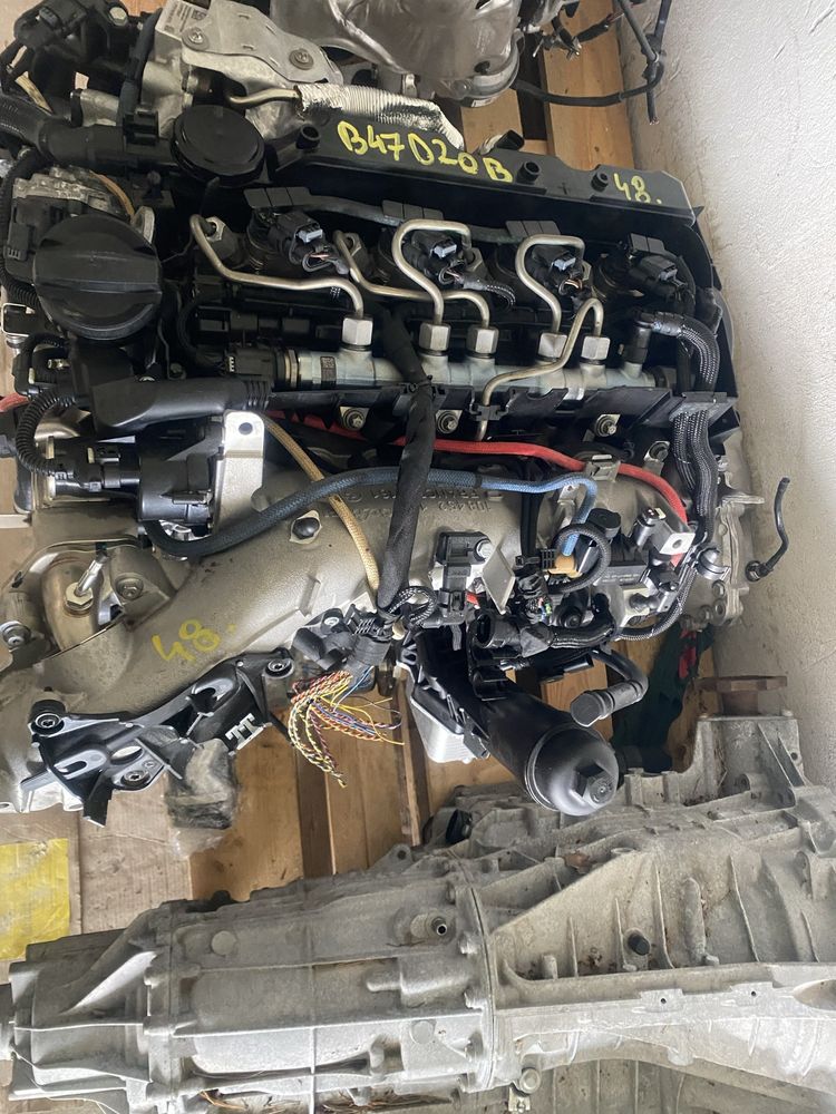Motor BMW B47D20B biturbo 2.0 Diesel din grupa G