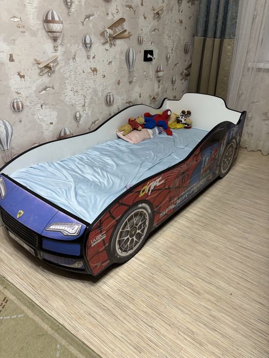 Детская кровать для мальчика от 3 лет 10 лет