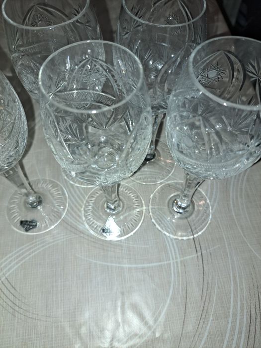 Pahare coniac cristal