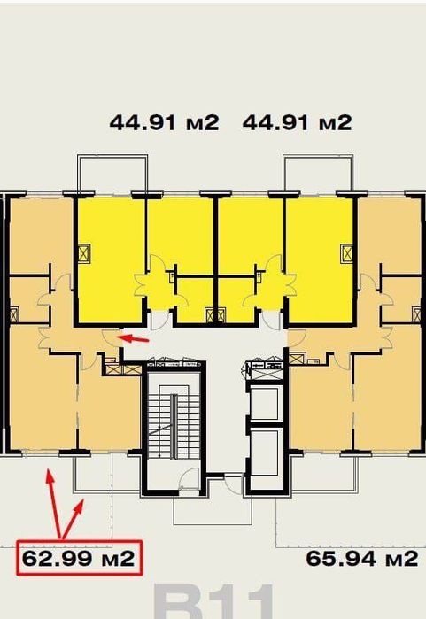 O’z Mahal Продается 2 комнатная квартира коробка Катта Дархан