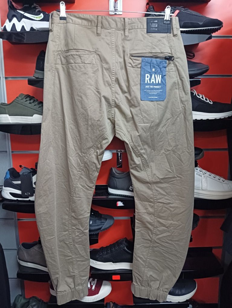 Уникален панталон G-Star RAW W32 W34 W35 W36 нов мъжки с цип replay