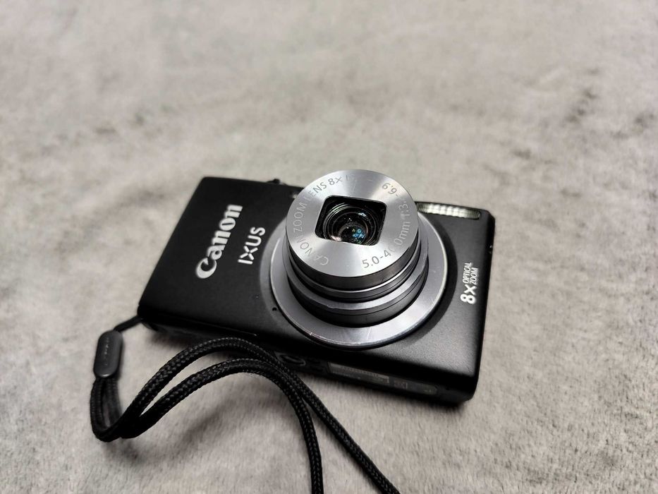 Compact Digital Camera Canon IXUS 132 16.0MP 8x Black Router Wireless