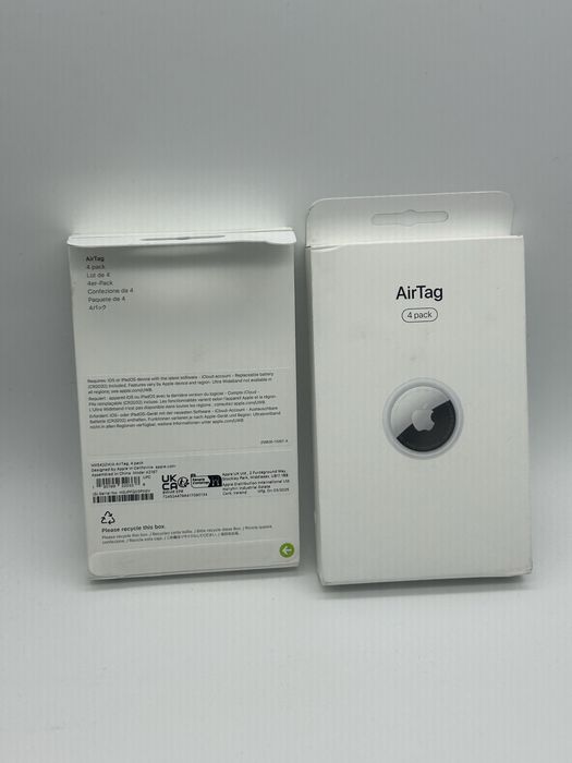 Apple Airtag 4 pack - Tracker - Dispozitiv Urmarire - NOU Sigilat