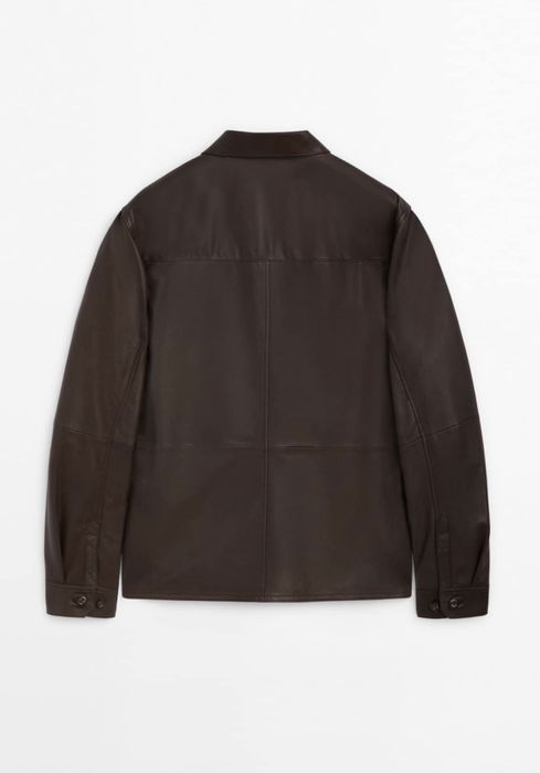 Camasa Massimo Dutti, din piele