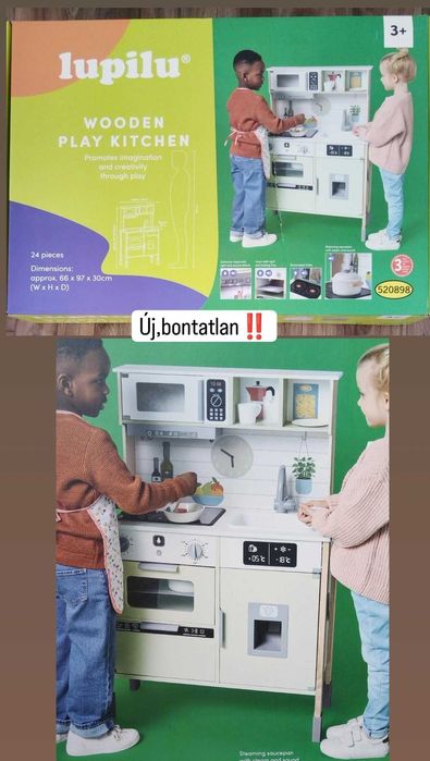 Bucatarie din lemn copii lidl lupilu
