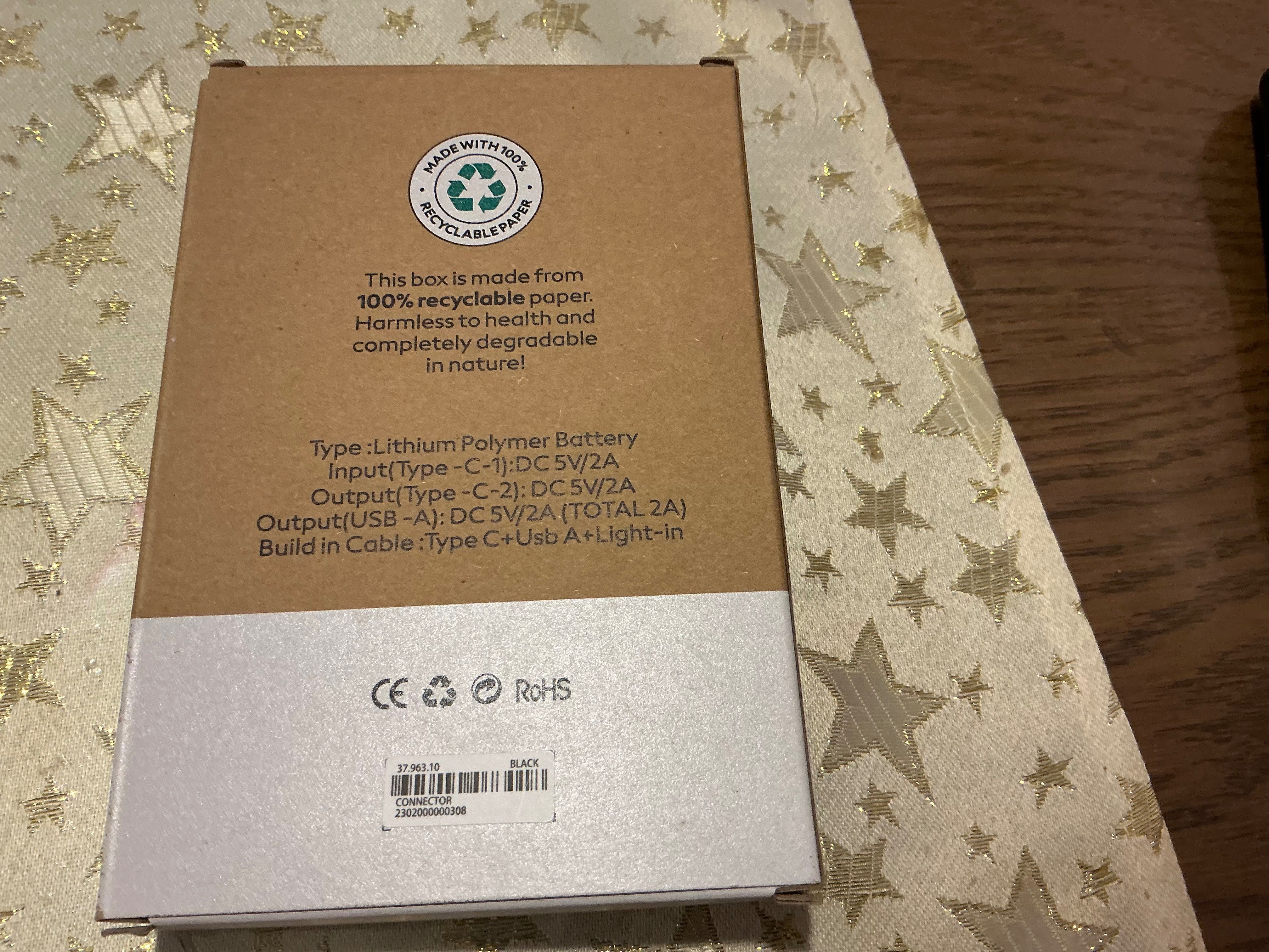Външна Батерия 10 000mah реални!