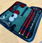 Trusă portabilă de golf – set complet premium cu husă