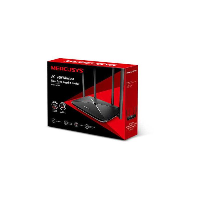 Router Wireless Gigabit MERCUSYS AC12G AC1200 Dual Band Nou Sigilat